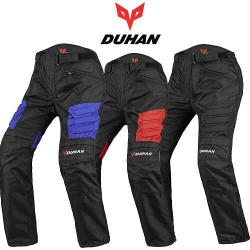 2019 New DUHAN Motorcycle Racing Pants trousers off-road motorbike pant windproof protective wear-resistant of 600D Oxford cloth