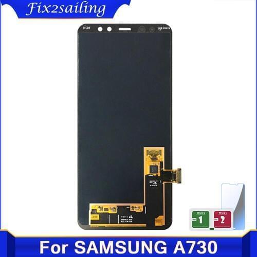 OLED Display Screen for Samsung A8 plus 2018 A730 LCD Touch Screen Digitizer Assembly For SAMSUNG Galaxy A730 LCD
