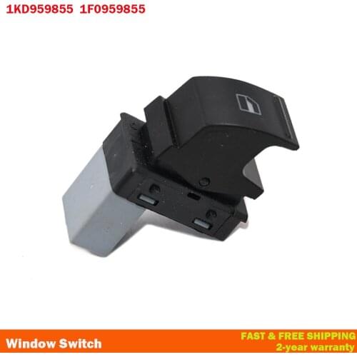 Window Switch Control Button 1kd959855 / 1F0959855 For VW Caddy 2K Jetta EOS Golf MK5 Passat B6 Polo 6R Touran SEAT