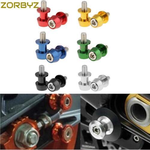ZORBYZ Motorcycle CNC Swingarm Swing Arm Spools Spool Sliders Stand Bobbins 6/8/10MM For Yamaha Suzuki Kawasaki