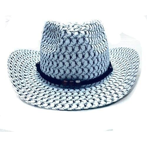 New Summer Boy Girl Straw Jazz Beach Hat Child Fashion Casual Straw Sun Hats Kids Panama Hat Bone Feminino