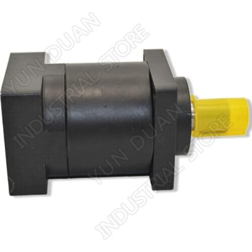 Ratio 4:1 Nema24 60mm Planetary Gearbox Speed Reducer Shaft 14mm Carbon Steel Gear for 200W 400W 600W Servo Motor