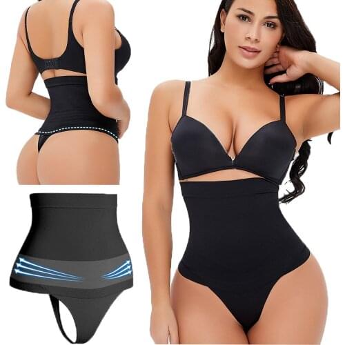 Womens Seamless Panty Waist trainer Butt Lifter Body Shaper Slimming Briefs Tummy Slim Thong Panties Underwear Control Pants
