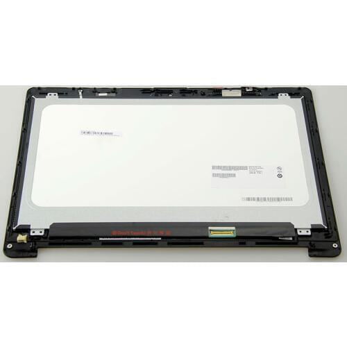 Lcd screen display with touch screen panel digitizer assembly with frame For Asus TP500L TP500LA B156XTN04.2 B156XTN04