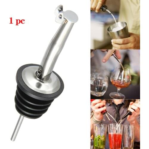 1PC Bottle Pourer Pour Spout Stopper Dispenser Liquor Flow Olive Wine Oil Nozzle