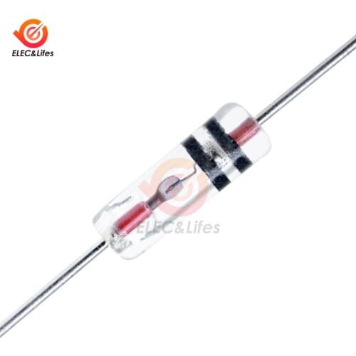 10Pcs GERMANIUM DIODE 1N34A DO-7 1N34 IN34A for AM FM Radio TV Stereo Switching