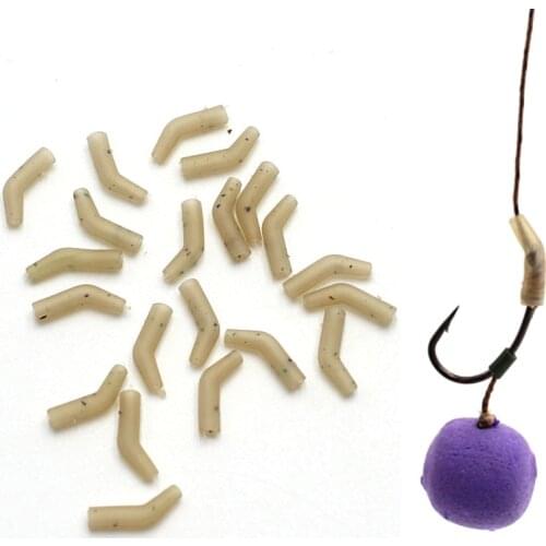 20PCS Carp Fishing Accessories Anti Tangle Sleeves For Carp Fishing Hook D Rig Aligner Carp Rig Line Aligner Fishing Tackle