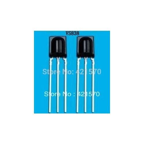 500PCS/LOT VS838 Infrared Receiver Module DIP-3
