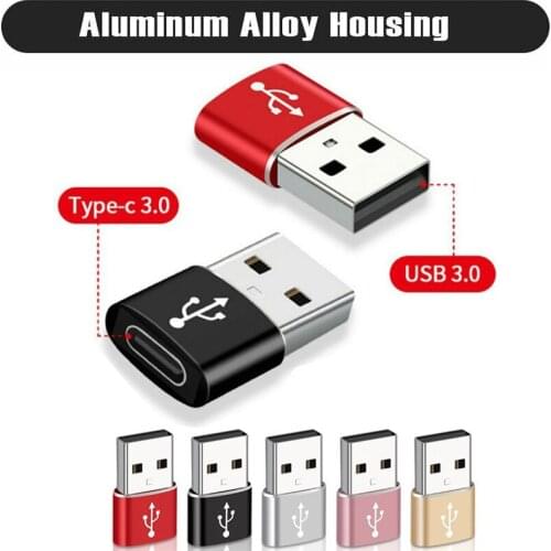 USB 3.0 Type A to Type C Adapter For iPhone 12 11 Pro Max Samsung Note 20 S20 S10 Huawei Xiaomi Charging Data Transfer Connector