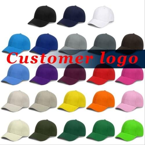 50pcs/lot Wholesale Unisex Adjustable Dad Hat Shade Hip Hop Men Women Baseball Cap With Custom Logo