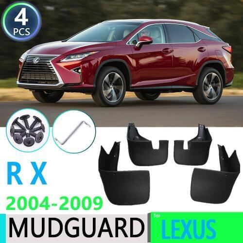 For Lexus RX RX300 RX330 RX350 RX400h 2004~2009 2005 2006 2007 Car Fender Mudguard Mud Flaps Guard Splash Flap Car Accessories