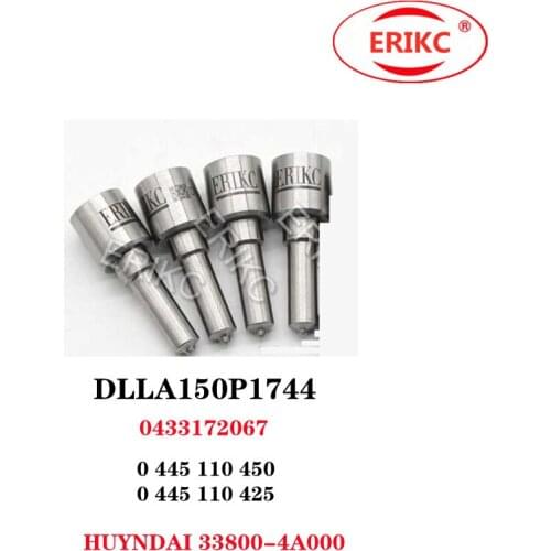 ERIKC 4 pcs DLLA150P1744 Diesel Oil Burner Nozzle DLLA 150P 1744 oem 0433172067 for 0445110450 0445110425