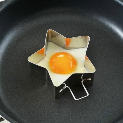 Stainless Steel Cake Mold Small Mousse Cartoon Chocolate Molds Round Omelette Model Ramekin Patisserie Kitchen Tools EB50MJ