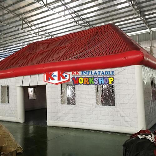Custom Made Inflatable tent house Beach Inflatable Cabin Tent Outdoor Party Tent