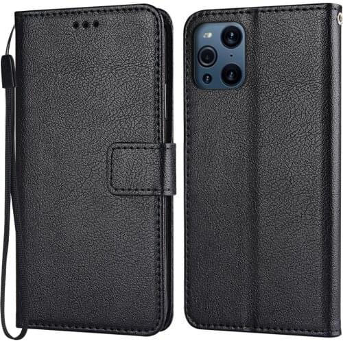 Flip Leather Case for OPPO Find X3 Pro Case Classic Wallet Phone Case for OPPO Find X3 Pro Funda on Find X3 Pro Back Cover