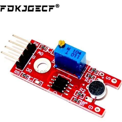 Microphone Voice Sound Sensor Module For Arduino Analog Digital Output Sensors KY-038