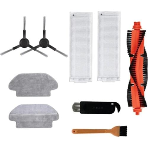 9PCS Filter Kit For Xiaomi Mijia Mi Robot Mop Pro STYTJ02YM For Viomi V2 P V-RVCLM21B Vacuum Cleaner Sweeper Replace