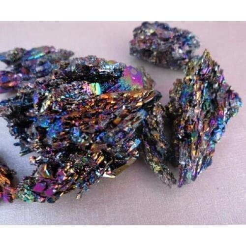 Natural Colorful exquisite peacock ore nunatak drupelets150g /lot free shipping