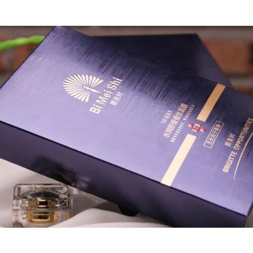 Professional custom keepsake cardboard box premium gift box packaging with ribbon closure ---DH10457