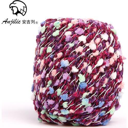 Free shipping 300g(50g*6pcs) Fashion Imported Thick Anti-Pilling Low Shrinkage Yarn For Hand Knitting Wool Scarf Coat Coat