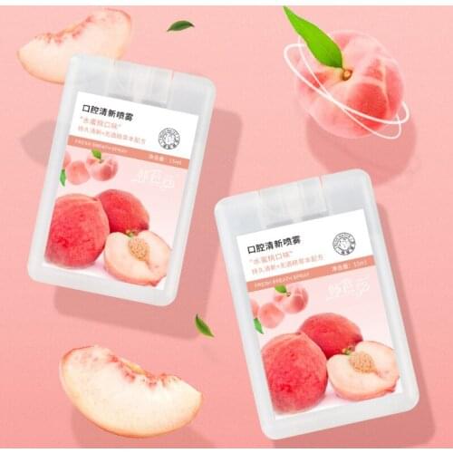 15ml Mint Mouth Oral Spray Breath Agent Fresh Mouth Spray Anti Smoke Bad Breath Odor Spray Breath Freshener For Men Women TSLM1