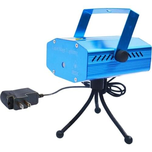 LED Projector Disco Light Mini Auto Flash RG Sound Activated Lamp DJ Disco Party Stage Light