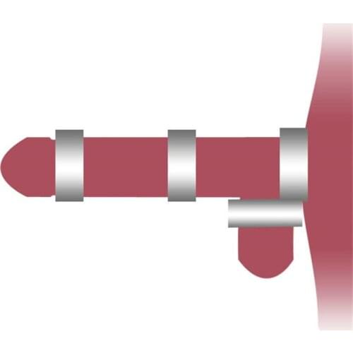 Screw Stainless Steel Penis Rings Delay Lasting Firmer Erection Cock Ring Scrotum Pendant Stretcher Restraint Sex Toys for Men