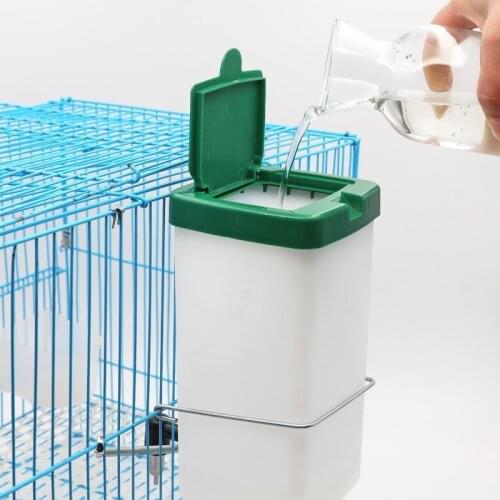 2Pcs Plastic Rabbit Drinking Water Bottle Bucket 500ml/1000ml Water Nipple Bottle for Rabbit Pet Cage Hanging Drinker Device