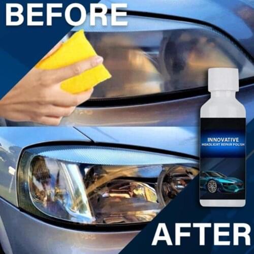 20ml Car Headlight Repair Scratch Remover Auto Car Accessorie Car Headlight Renovation Repair Lamp Cleaning Window Glass Cleaner