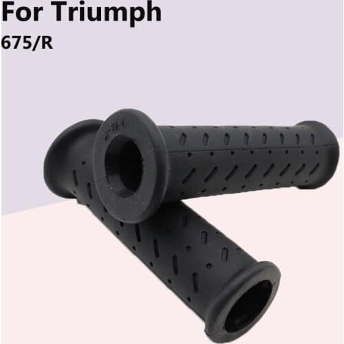 For Triumph 675/R Motorcycle Refitting Accessories Anti Skid Handlebar Rubber Handlebar Motorcycle Accessories