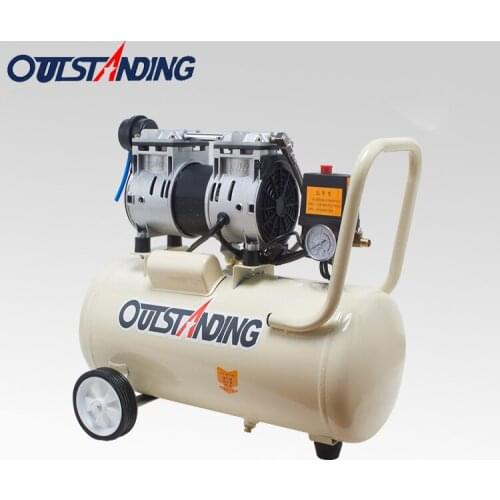 750W-30L Silent air compressor air pump oil-free small air compressor woodworking paint portable air pump