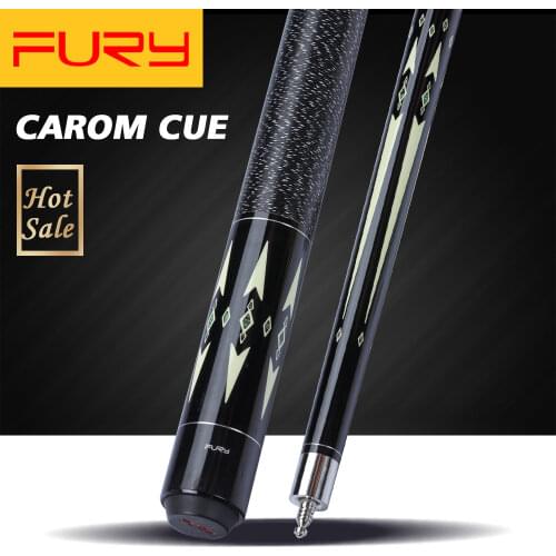 FURY GRACE Billiard Carom Cue 11.8mm High Quality Maple Shaft Professional Carom Billar with Excellent Case Billard Gifts