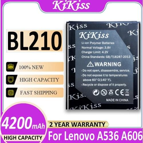 BL210 for Lenovo A536 A606 S820 S820E A750E A770E A656 A766 A658T S650 Mobile Phone Battery 4200mAh +Tracking Number