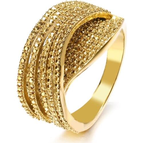 Bettyue Noble Jewelry For Female Fashion Decoration Wedding Party Shiny Ring With Tiny Cubic Zircon Fascinating Shape Ornament