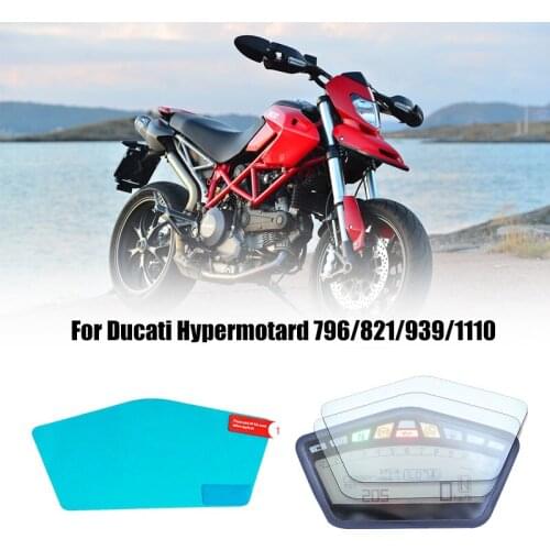 For Ducati Hypermotard 796 / 821 / 939 / 1110 Cluster Scratch Cluster Screen Protection Film Protector Motorcycle Accessories