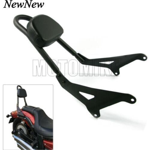 Affordable Luggage Rack Sissy Bar Rear Passenger Backrest Cushion Pad Motorcycle For Yamaha Stryker XVS1300 XVS 1300 Black