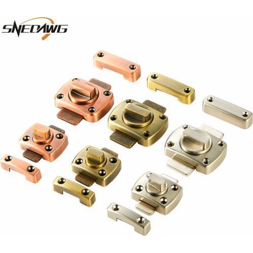 Zinc Alloy Door Latch Bolt Anit-theft Locking Hasps Latch for Home Door Security Door Latch Lock Hasp
