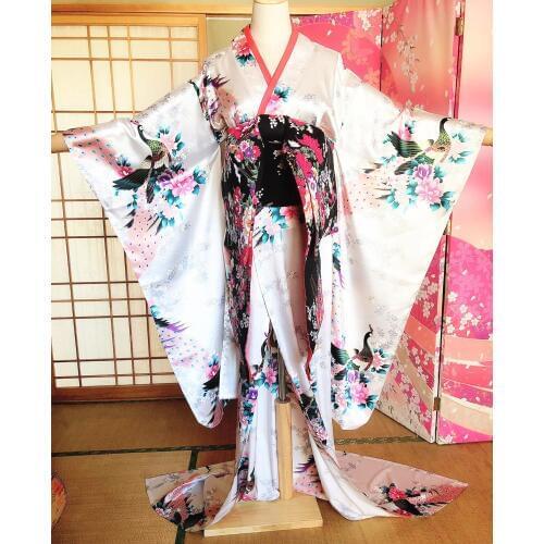 Japanese Custom Made Kimono Set Beautiful Woman Dress 2019 New Summer Performance Kimono Woman Shoot Clothing
