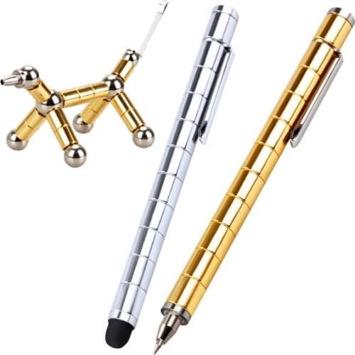 Magnetic Pen Modular Polar Metal Magnet Creative Fun Ball Anti Stress Focus Fidgets Gift NK-Shopping