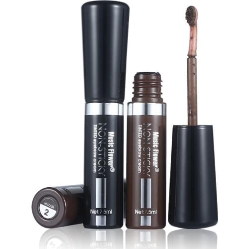 Eye Makeup Eyebrow Dye Cream Mascara Gel Make Up Waterproof Long lasting Eye Brow Pen Cosmetics With Brush