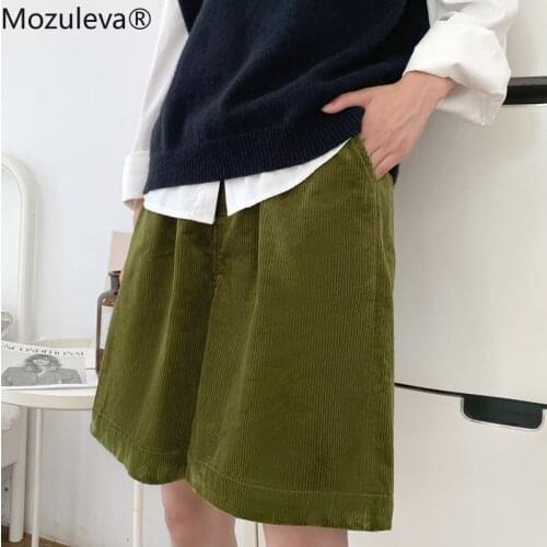 Mozuleva Women's Corduroy Trousers