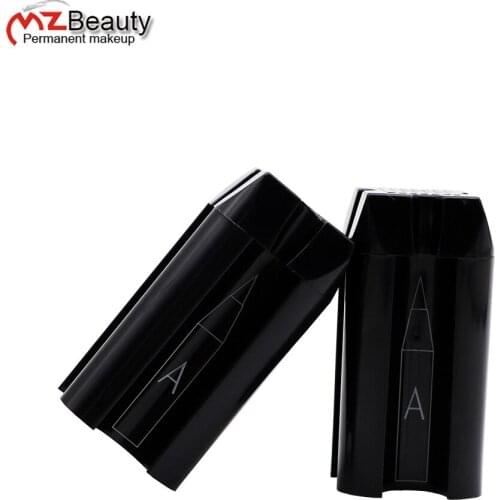 Latest 4 In 1 Pencil Sharpener Eyebrow Design 1818 Pencils Tip Thin Tool Permanent Makeup Microblading Tattoo Supplies