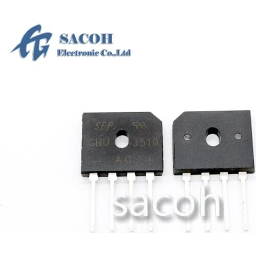 New Original 10PCS/Lot GBU3510 3510 or GBU3508 GBU3506 GBU35M GBU35A GBU35J GBU35G GBU35K DIP-4 35A 1000V Bridge Rectifier