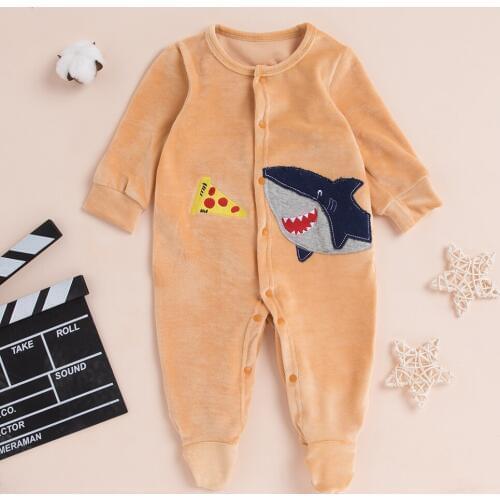 Baby clothing Boy girls Clothes Cotton Newborn toddler rompers cute Infant new born winter clothing