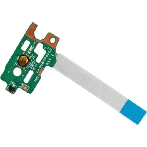 Genuine New Original For HP Pavilion 15-N 14-N 15-F Series Power Button Board DA0U83PB6E0 Wire Ribbon 732076-001