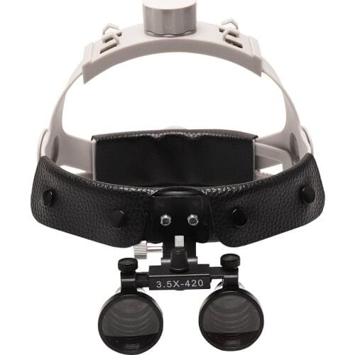 Headband Dental loupe 3.5x magnifier dental headband loupes medical Surgical loupe