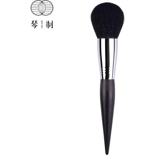QINZHI Professional Handmade Make Up Brush G010 Round Face Powder Brush Soft Saikoho Goat Hair Makeup Brushes
