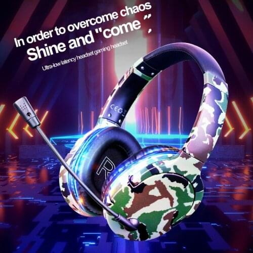 Gamer Wired Headphones Surround Sound Stereo Headphones With Mic PC Professional Gaming Headset USB Earphone For PUBG PS4