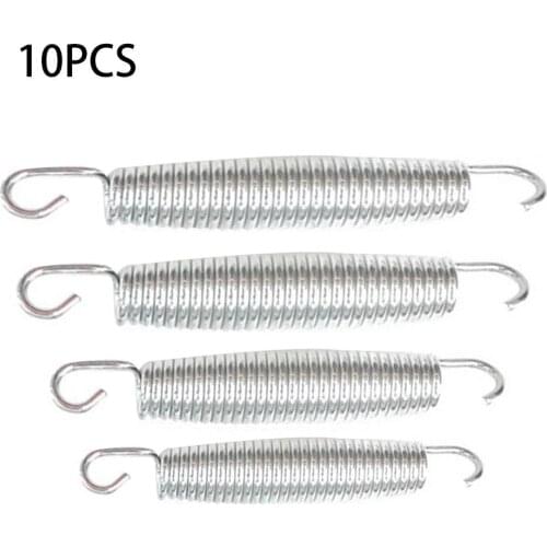 Trampoline Springs Heavy Duty Galvanized Steel Springs Replacement Kit Pull Spring Hook Waist Drum Bow Accessories