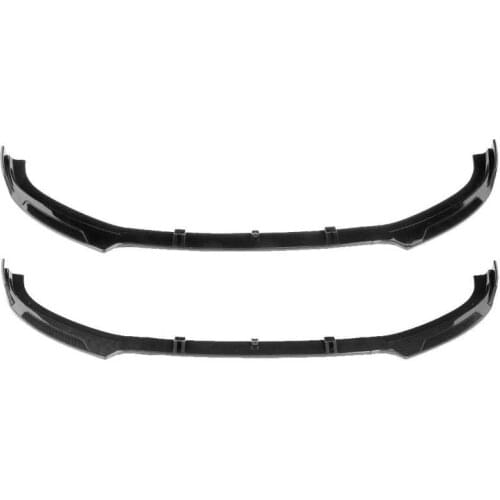 Front Bumper Lip Spoiler Chin Spoiler Diffusers Shovels Modification Fits for Audi A3/S3 8V 2014 2015 2016